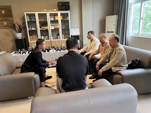 市科技局領導來訪